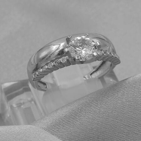 Srebrni prsten "WEDDING" 709