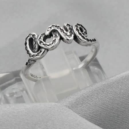 Srebrni prsten "LOVE" 705