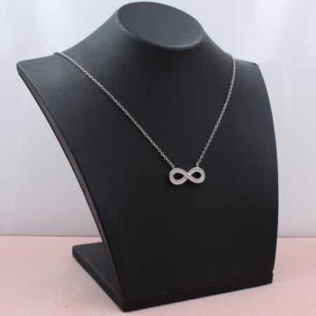 Srebrna ogrlica "INFINITY" 702