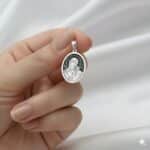 Srebrni privezak „BOGORODICA“ 719