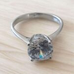 Srebrni prsten "KRISTAL" 303