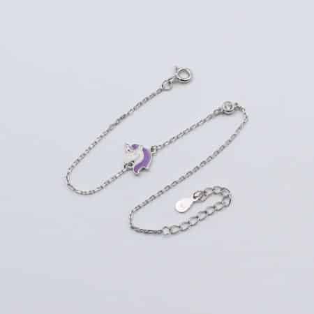 Srebrna narukvica „JEDNOROG“ 801