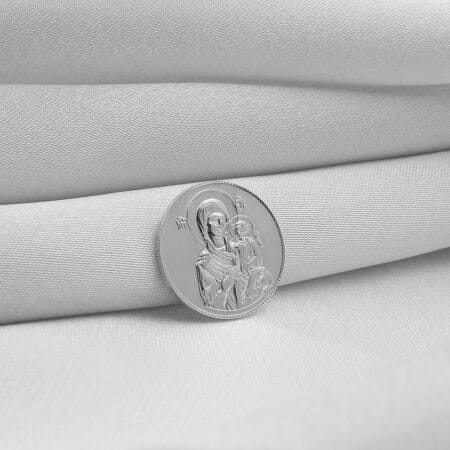 Srebrnjak "Bogorodica sa Hristom" – Simbol vere i zaštite 402