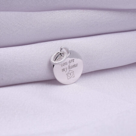 Srebrni Privezak "You Are My Home" 201